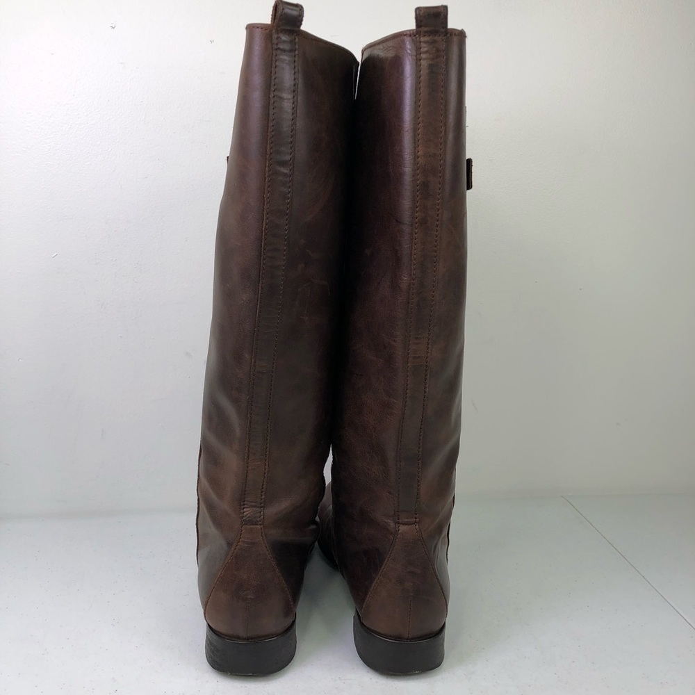 J. Crew Leather Slip On Boots Size 6.5 - Picture 8 of 10